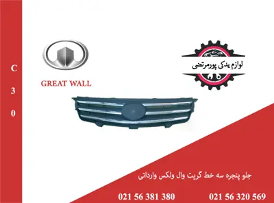 جلو پنجره سه خط گریت وال ولکس C30 وارداتی